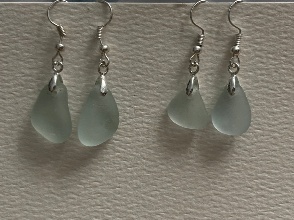 seaham seaglass earrings
