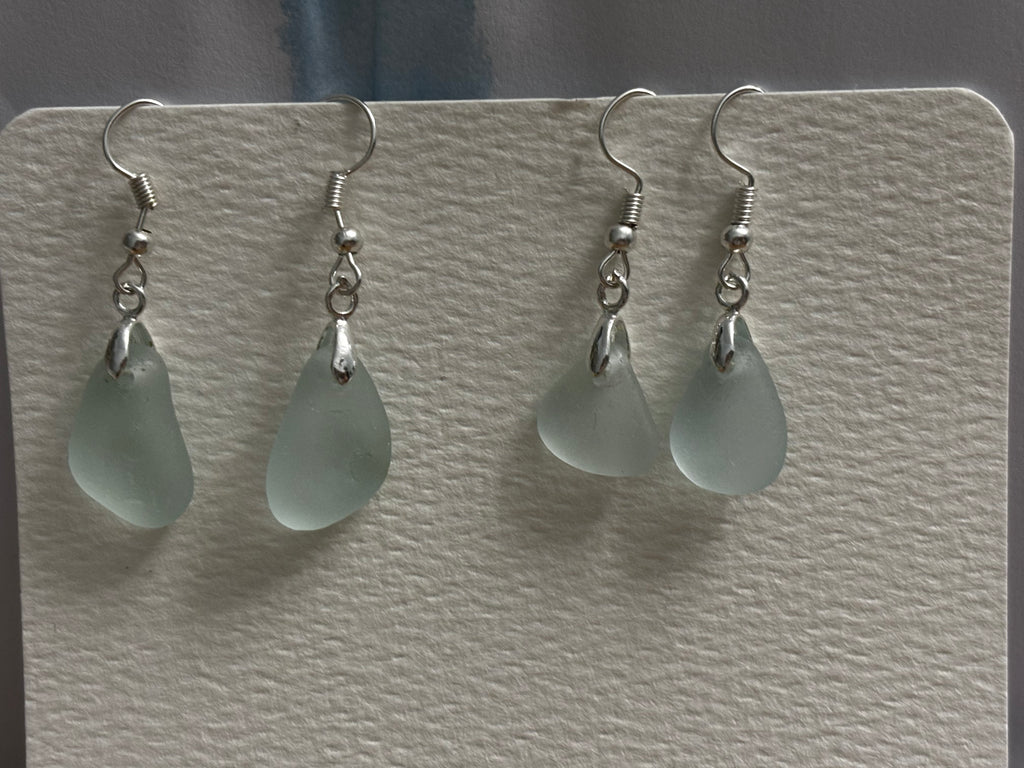 seaham seaglass earrings