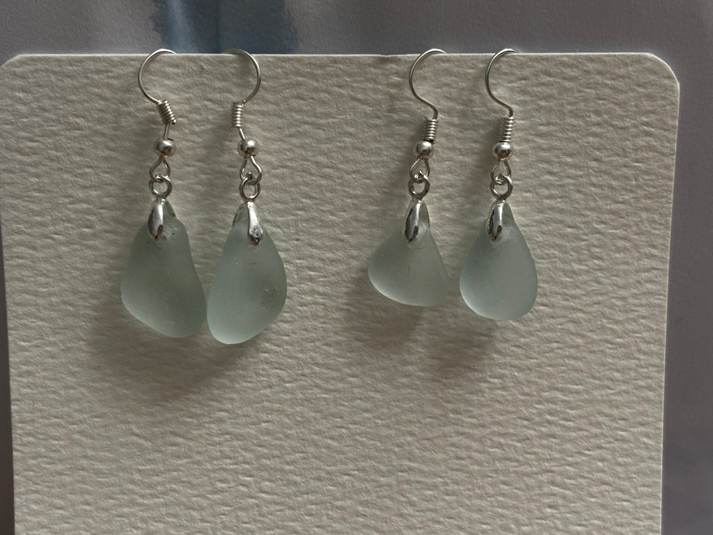 seaham seaglass earrings