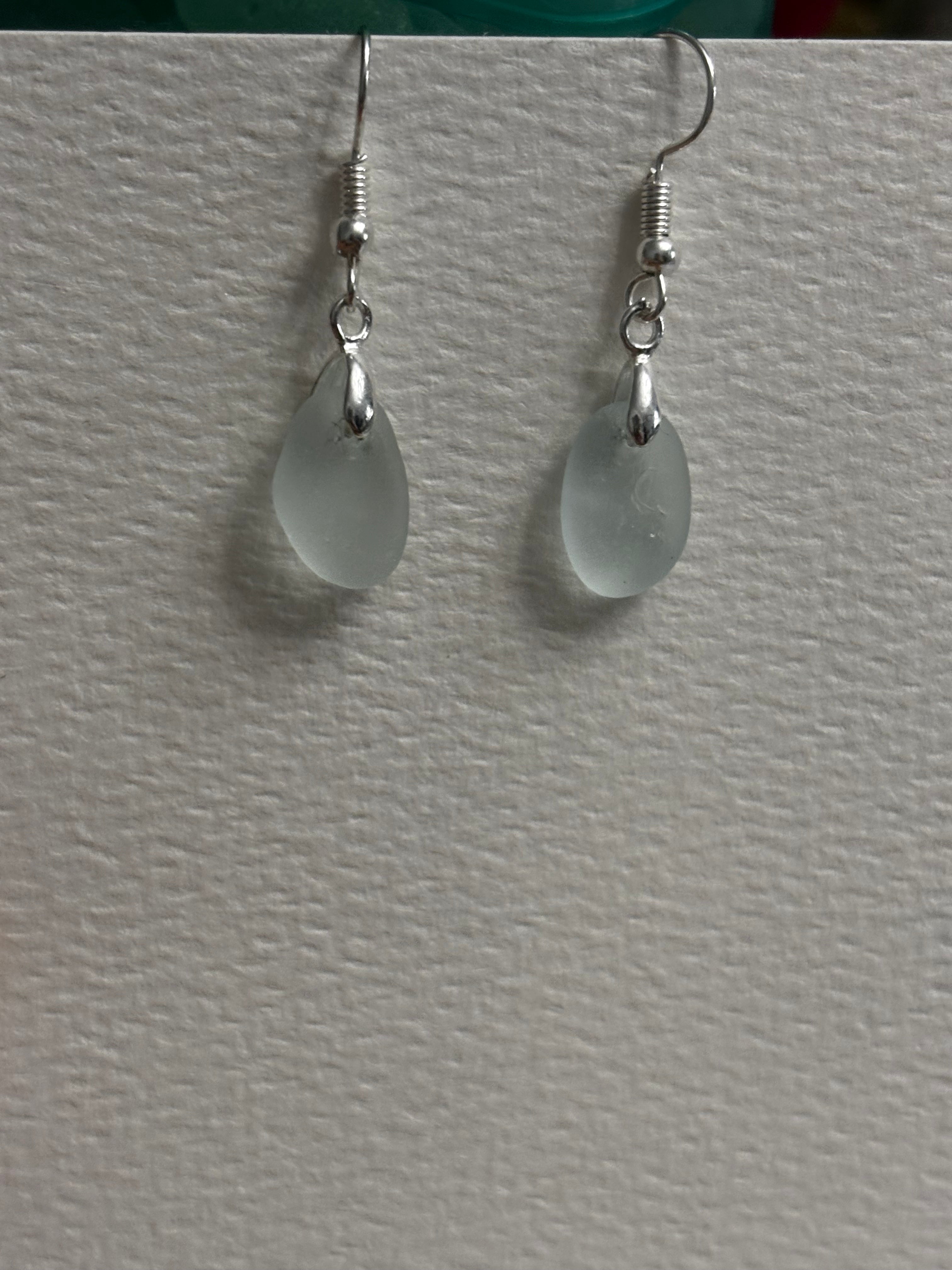 seaham seaglass earrings