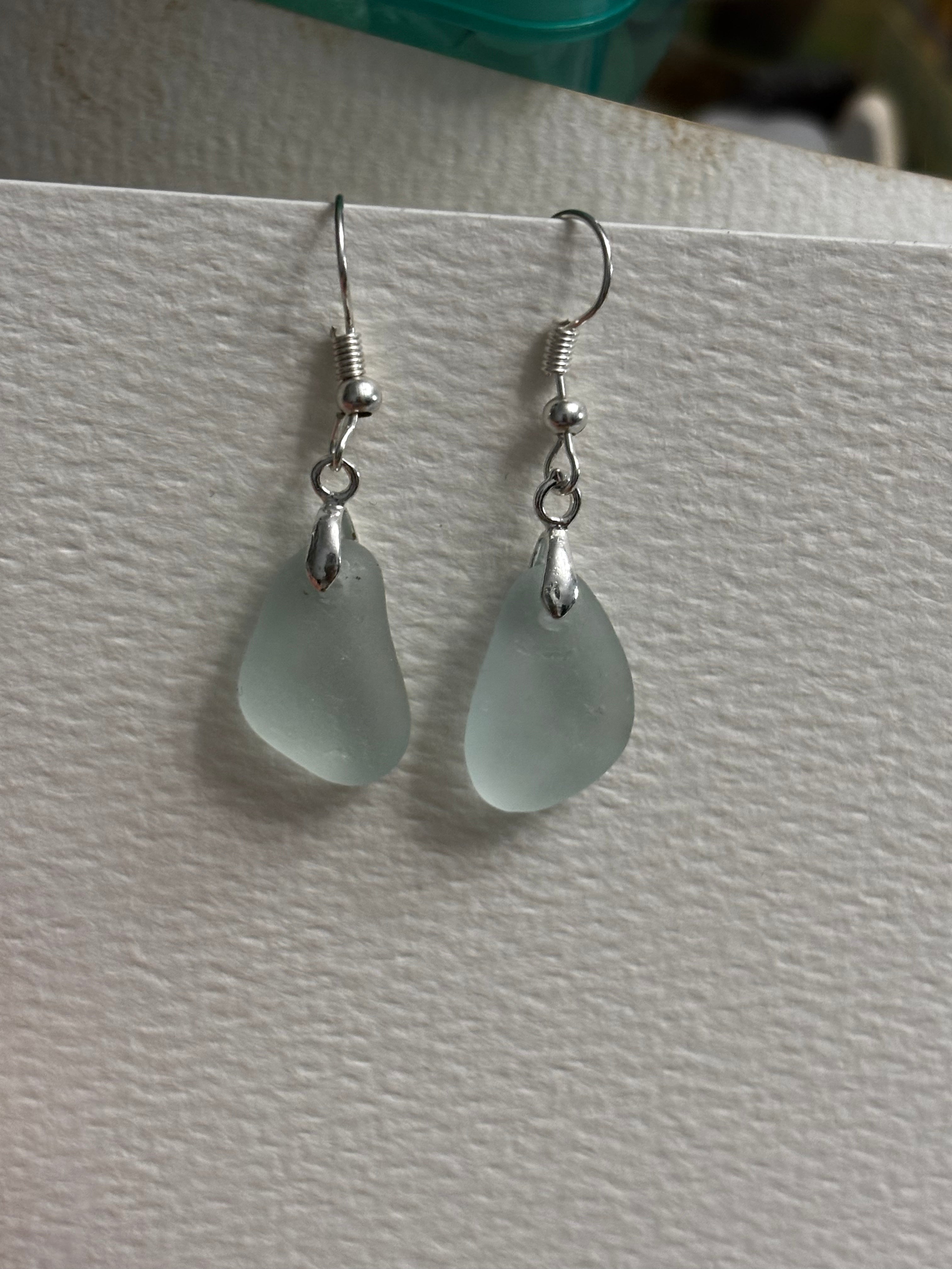 seaham seaglass earrings