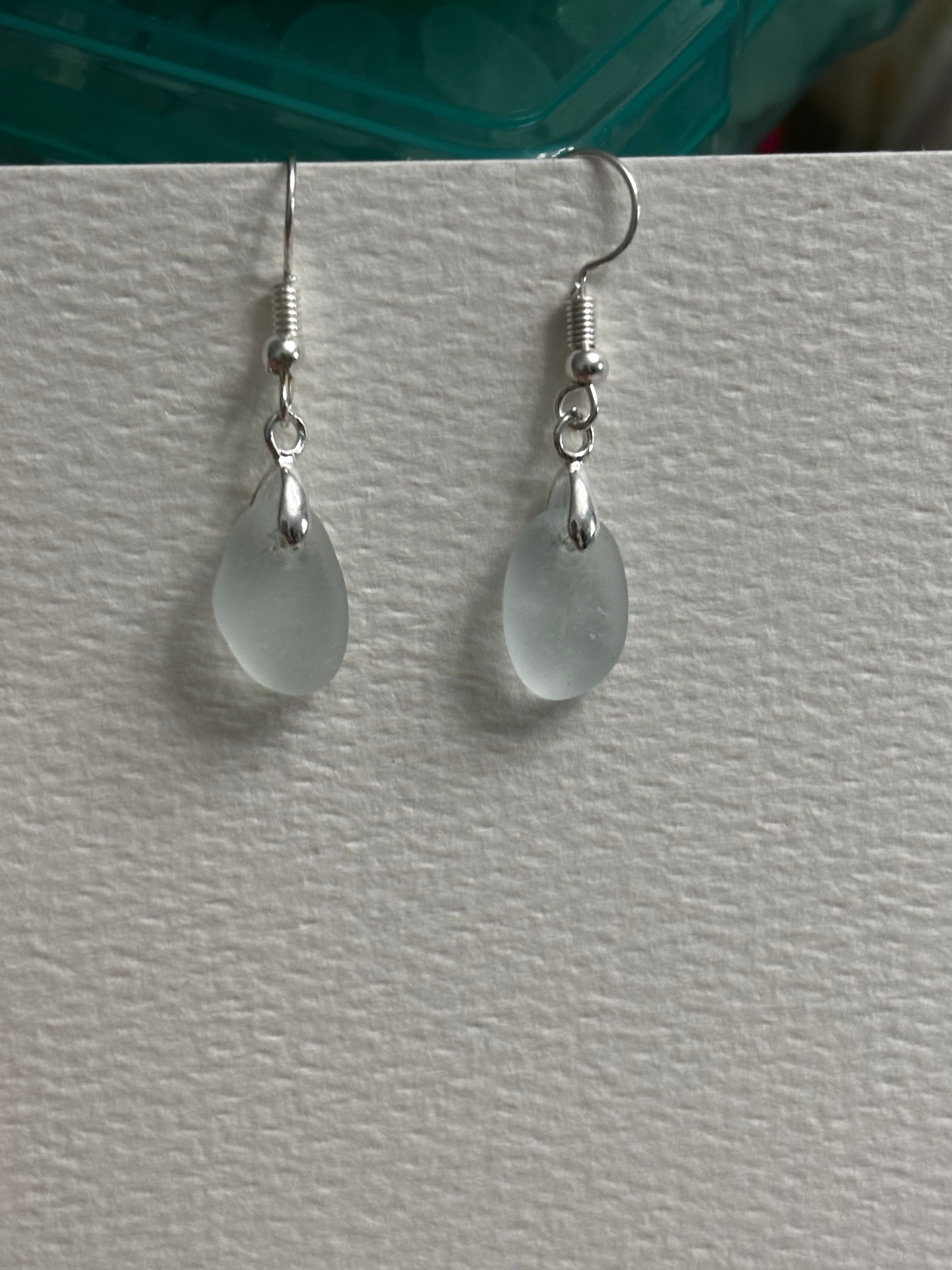 seaham seaglass earrings