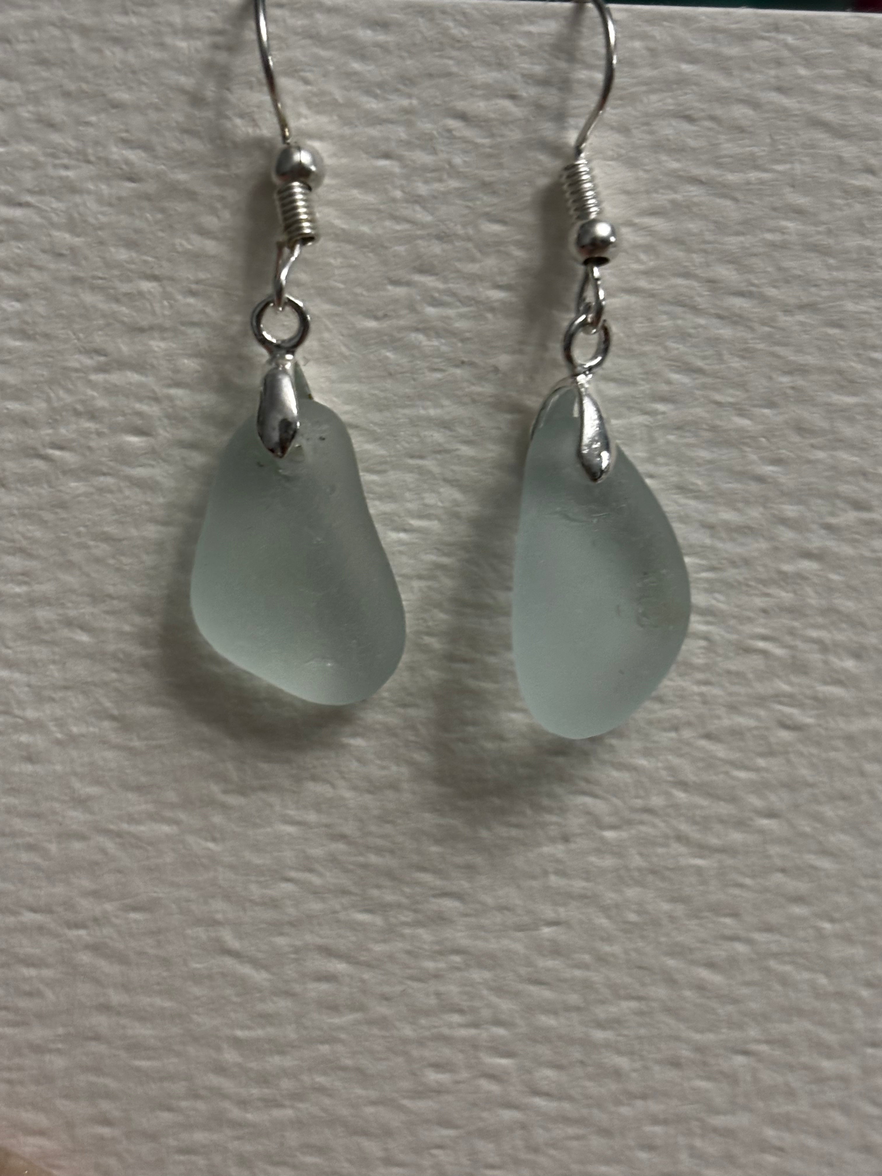 seaham seaglass earrings