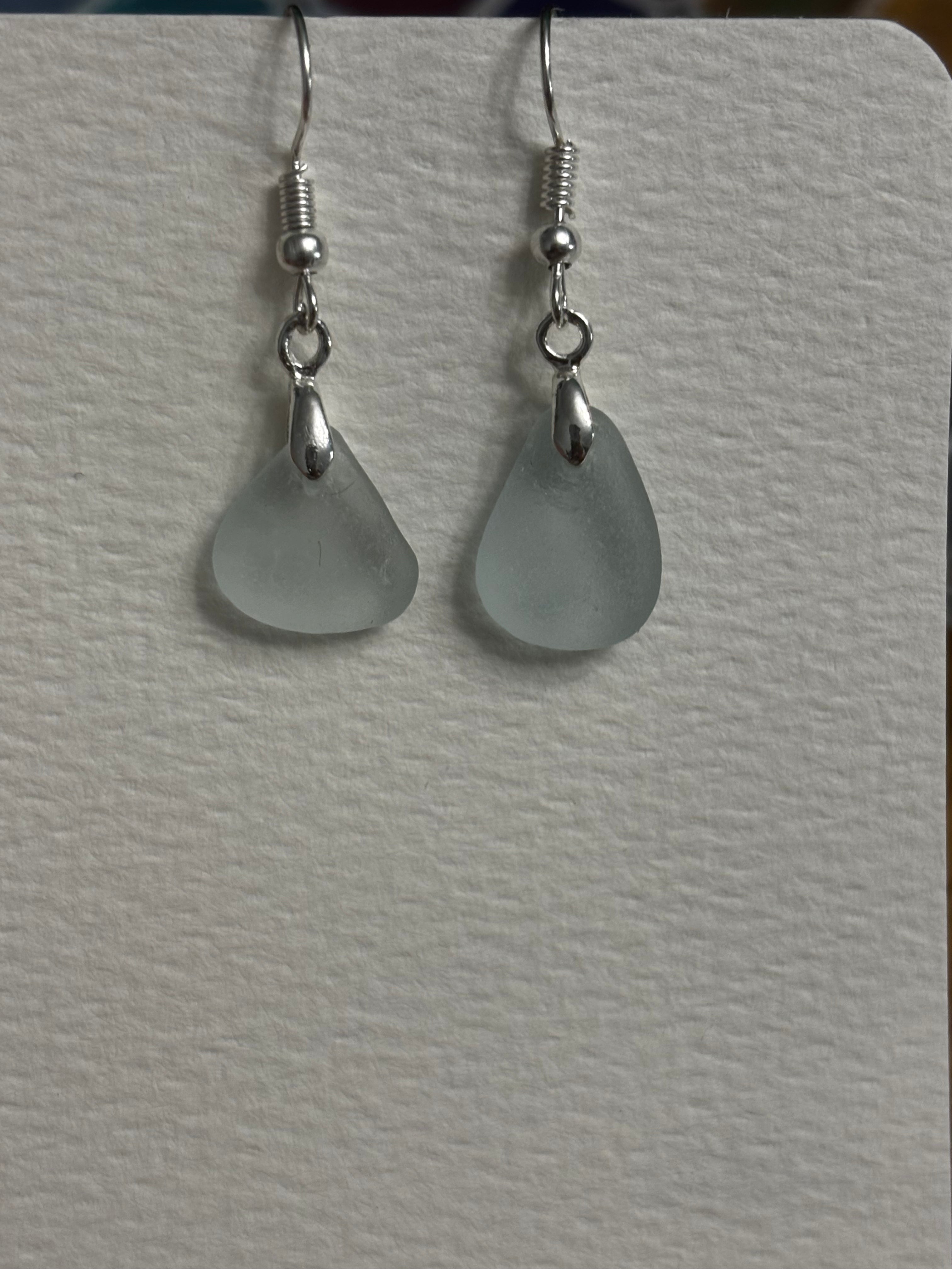 seaham seaglass earrings
