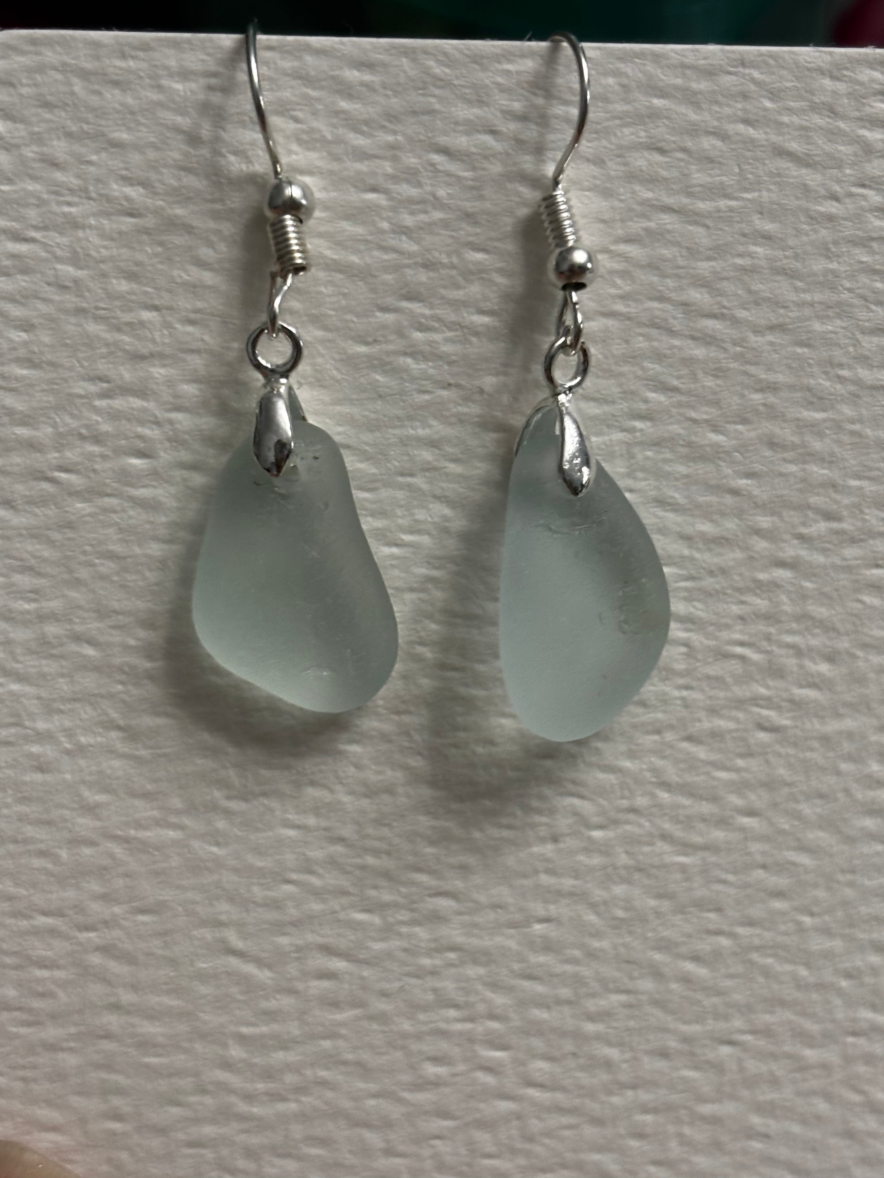 seaham seaglass earrings